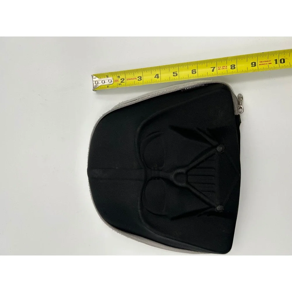 Star Wars Darth Vader 3D‎ Molded Thermos Lunch Box Black Insulated Bag 2000s
